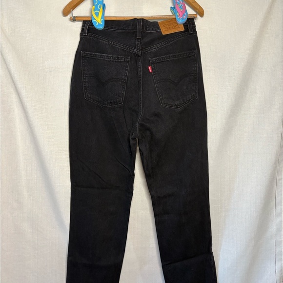 70'S HIGH RISE SLIM STRAIGHT WOMEN'S JEANS - Picture 6 of 13